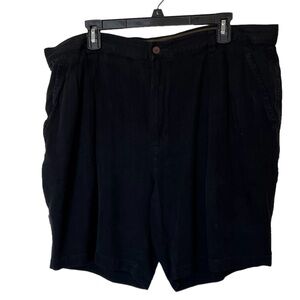 Tommy Bahama 100% Silk‎ black Shorts Size 42